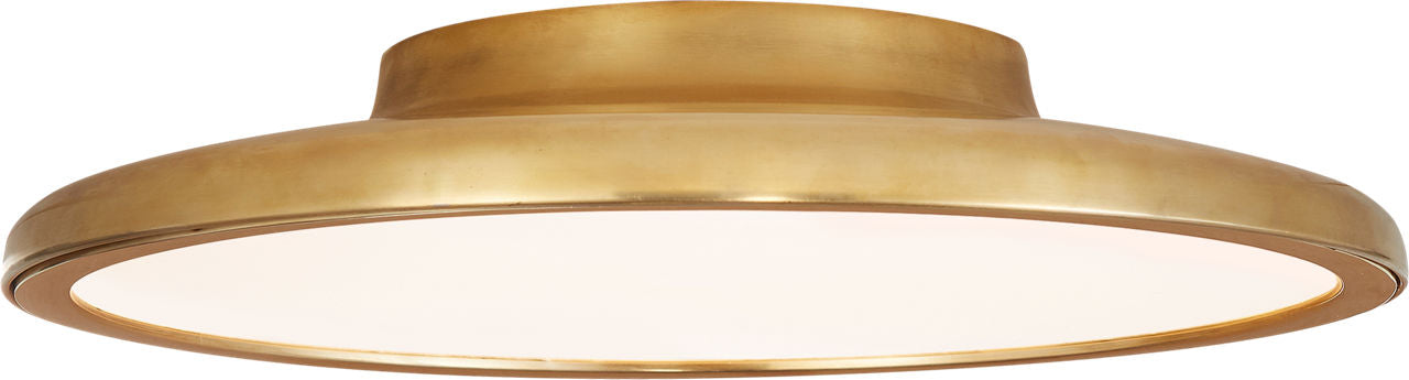 Dot 13" Flush Mount | Natural Brass