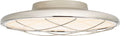 Dot 13" Caged Flush Mount | Polished Nickel