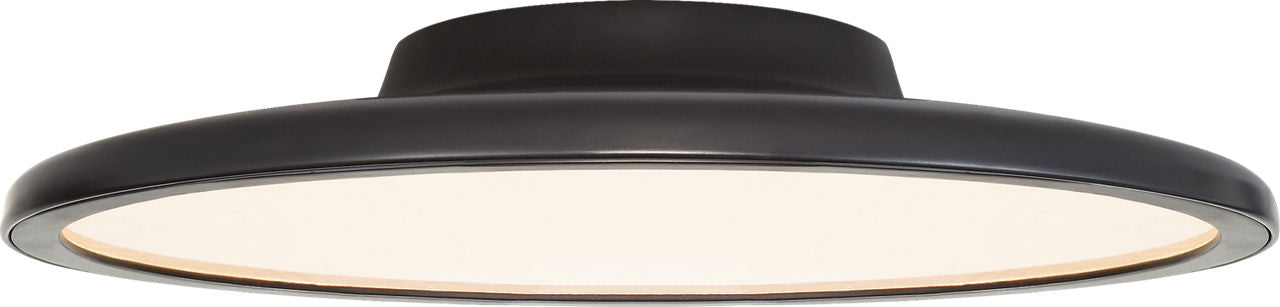 Dot 16" Flush Mount | Matte Black
