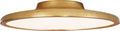 Dot 16" Flush Mount | Natural Brass