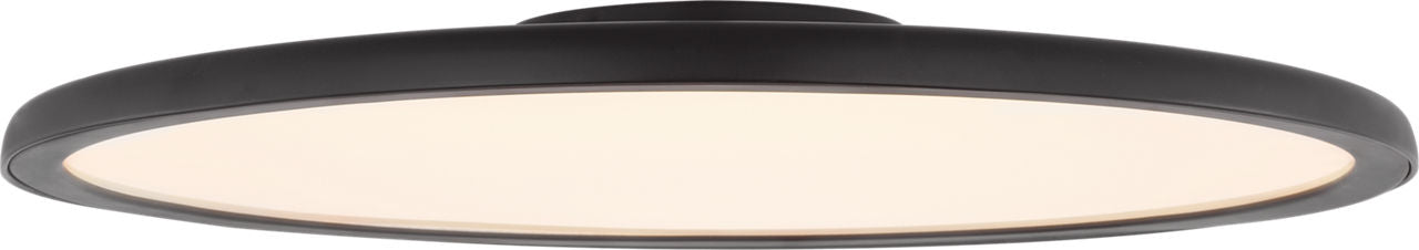 Dot 22" Flush Mount | Matte Black