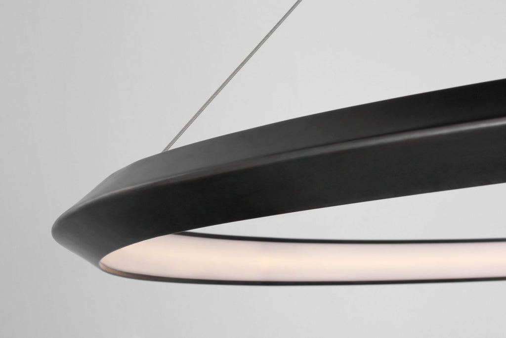 Encircle 48" Ring Chandelier | Bronze