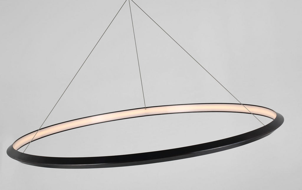 Encircle 48" Ring Chandelier | Bronze