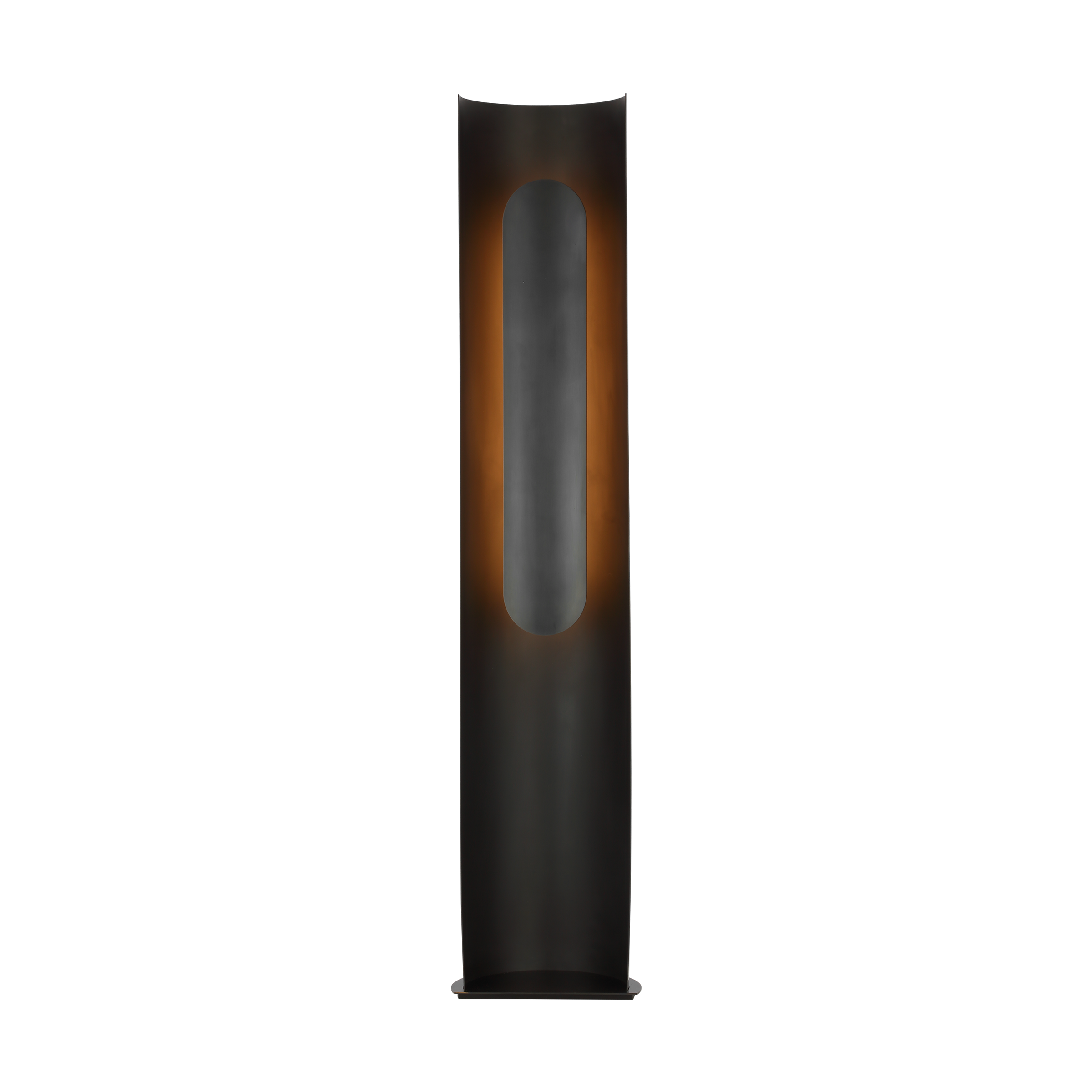 Shielded Medium Floor Lamp Bronze 2700K 90 CRI