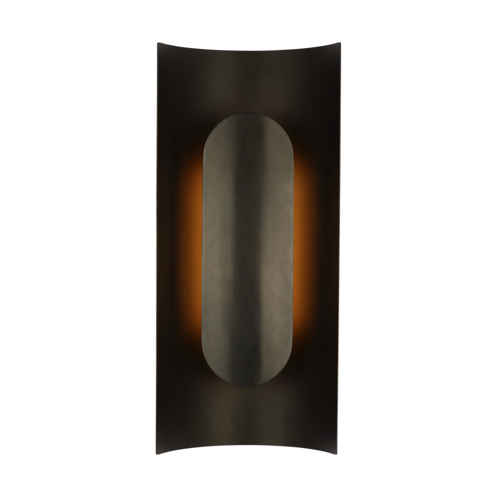 Shielded Medium Sconce Bronze 2700K 90 CRI