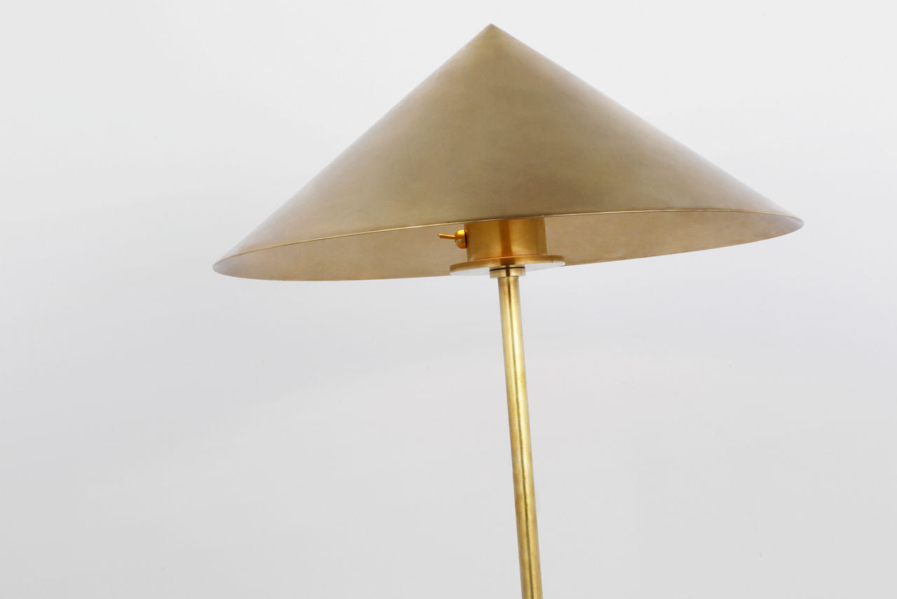 Orsay Medium Floor Lamp | Hand-Rubbed Antique Brass