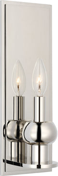 Comtesse Medium Sconce | Polished Nickel