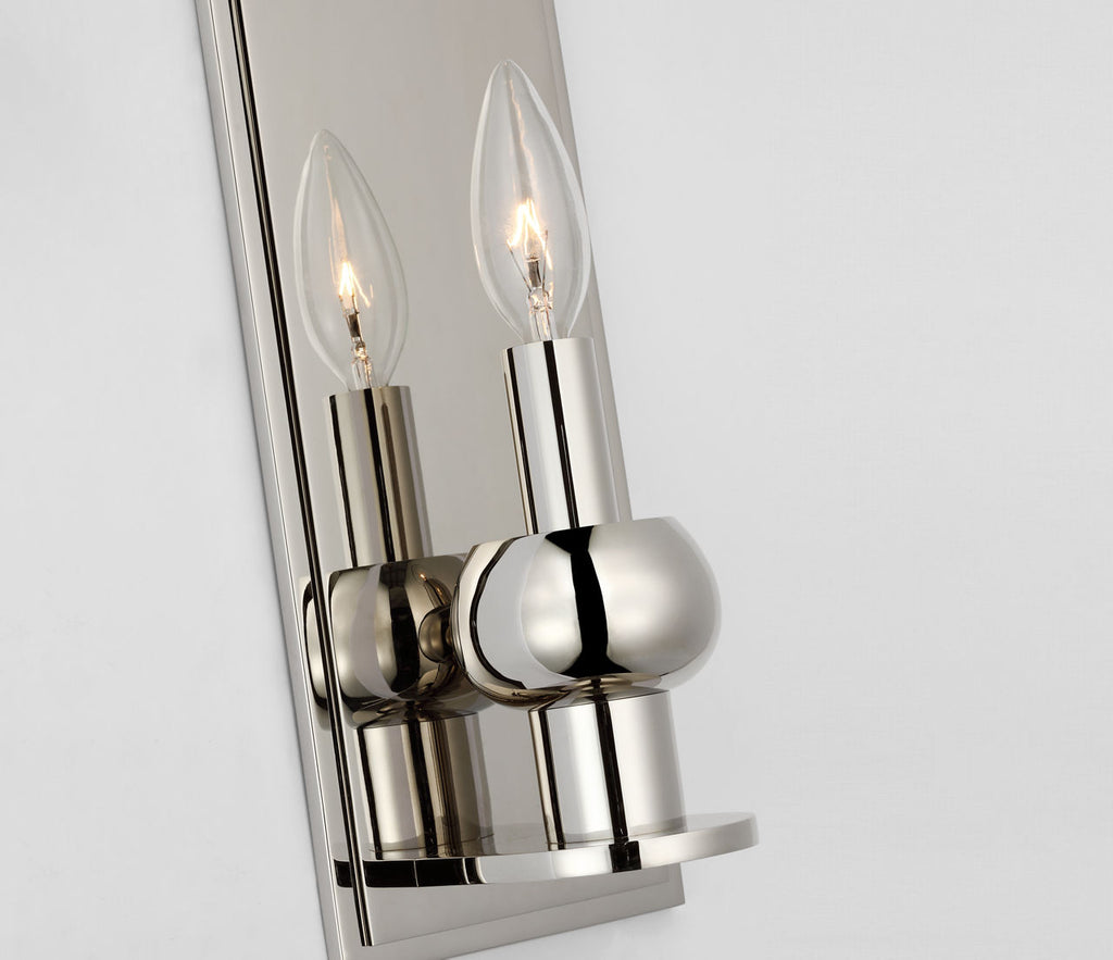 Comtesse Medium Sconce | Polished Nickel