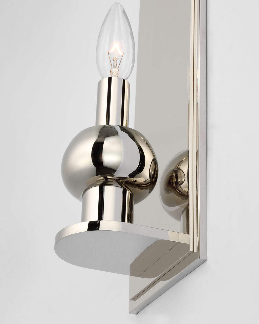 Comtesse Medium Sconce | Polished Nickel