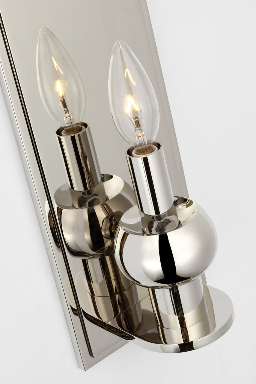 Comtesse Medium Sconce | Polished Nickel