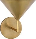 Orsay Small Single Sconce | Hand-Rubbed Antique Brass