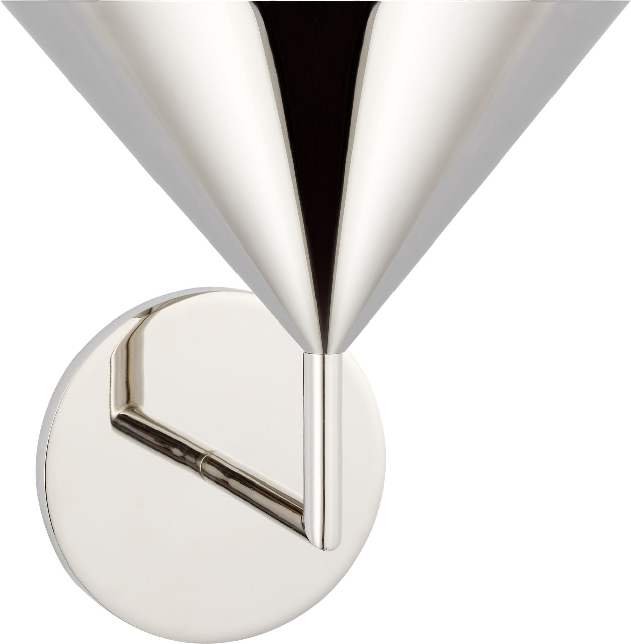 Orsay Small Single Sconce | Polished Nickel