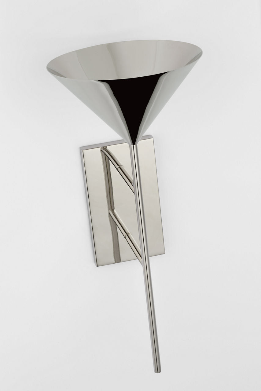 Orsay Medium Uplight Sconce | Polished Nickel