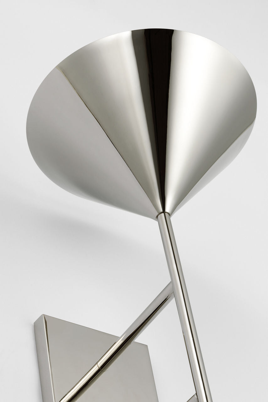 Orsay Medium Uplight Sconce | Polished Nickel