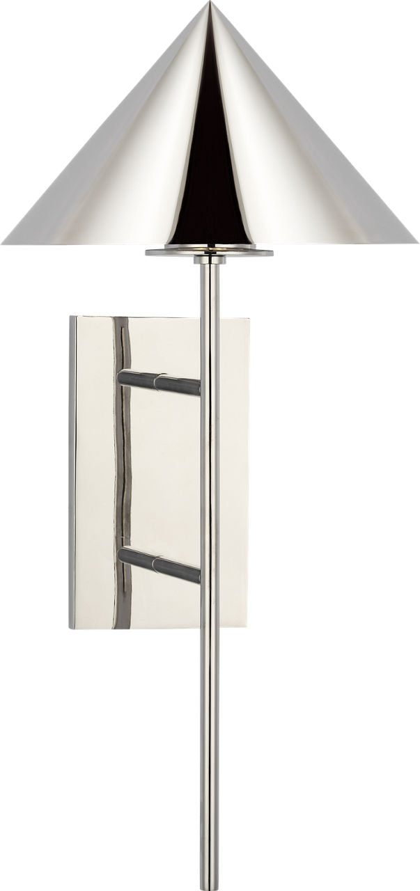 Orsay Medium Downlight Sconce | Polished Nickel