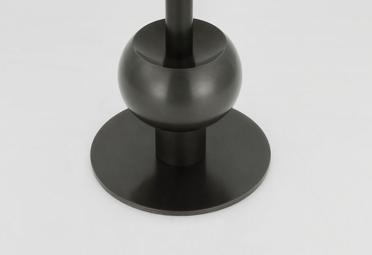 Comtesse Medium Table Lamp | Bronze | Linen Shade
