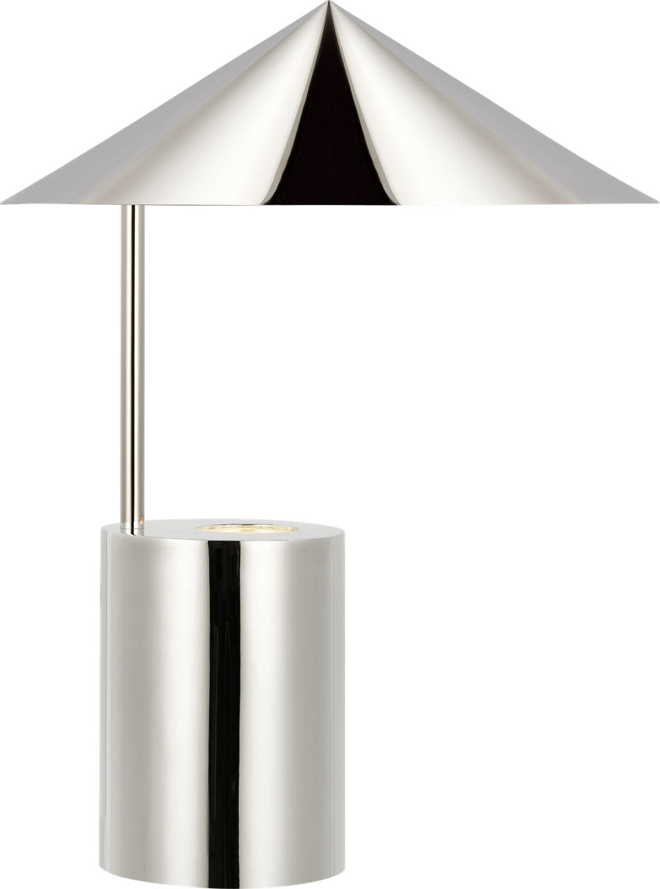 Orsay Small Table Lamp | Polished Nickel