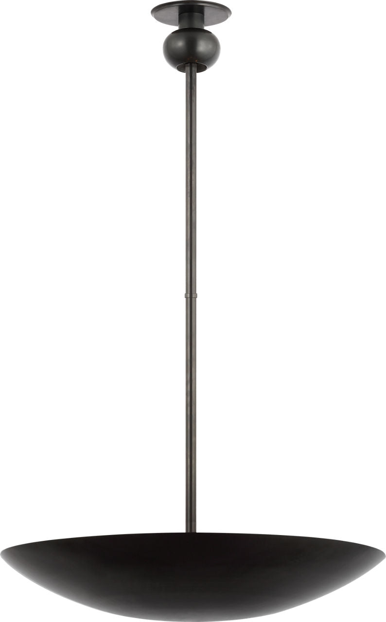 Comtesse Medium Uplight Chandelier | Bronze