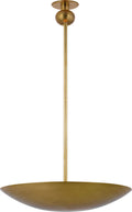 Comtesse Medium Uplight Chandelier | Hand-Rubbed Antique Brass