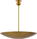 Comtesse XL Uplight Chandelier | Hand-Rubbed Antique Brass