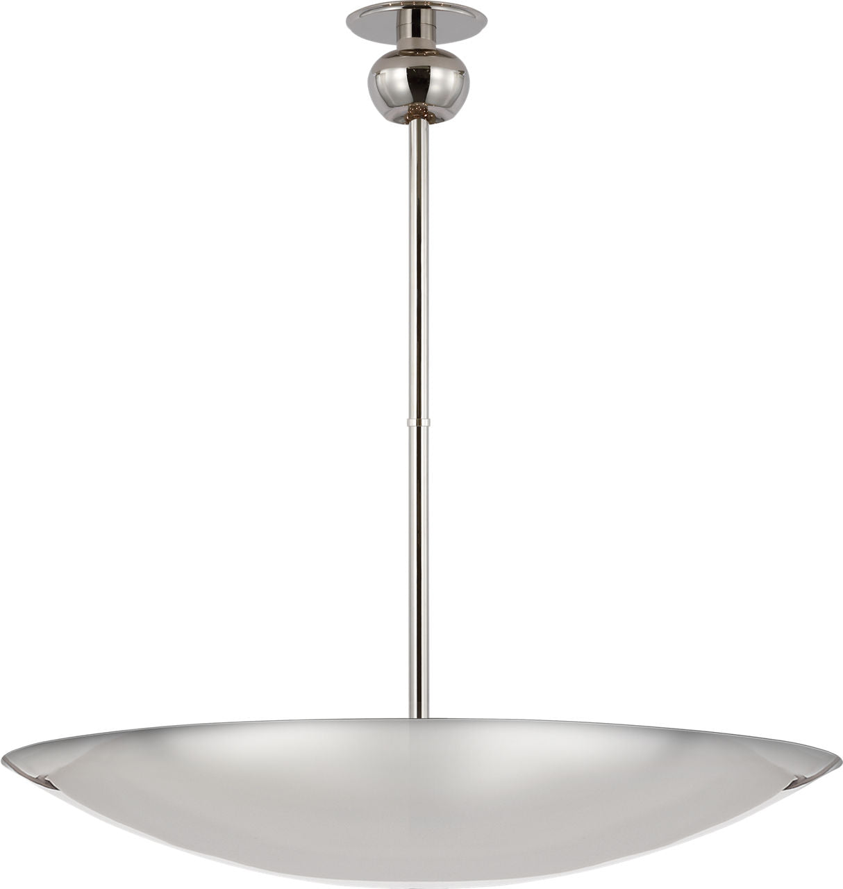 Comtesse XL Uplight Chandelier | Polished Nickel