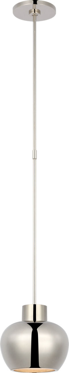 Comtesse Small Pendant | Polished Nickel