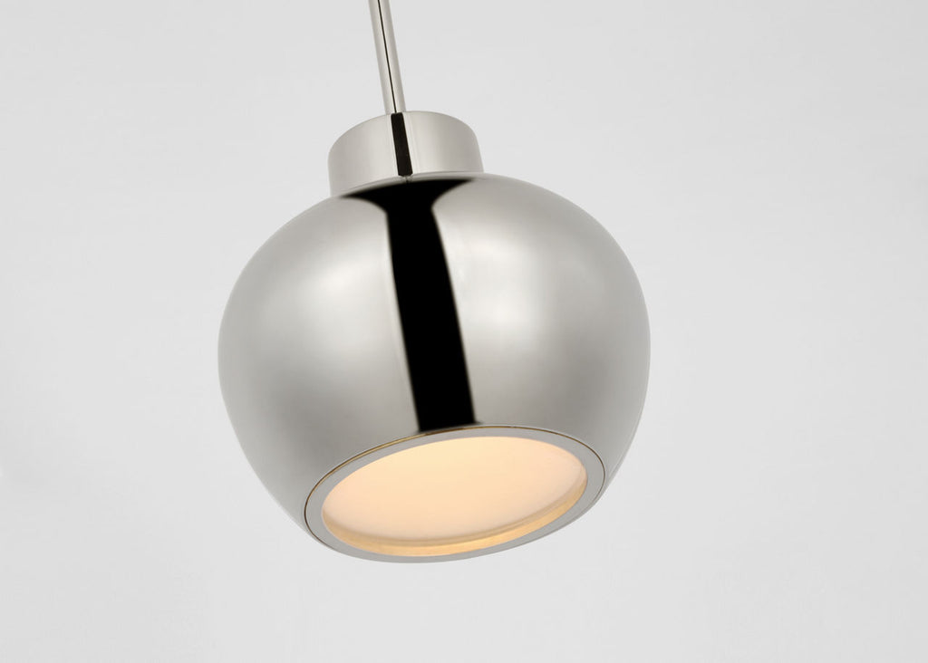 Comtesse Small Pendant | Polished Nickel