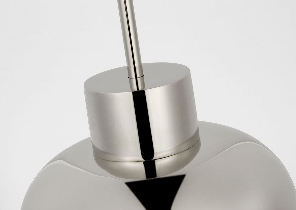 Comtesse Small Pendant | Polished Nickel