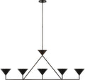 Orsay XL 5-Light Linear Chandelier | Bronze