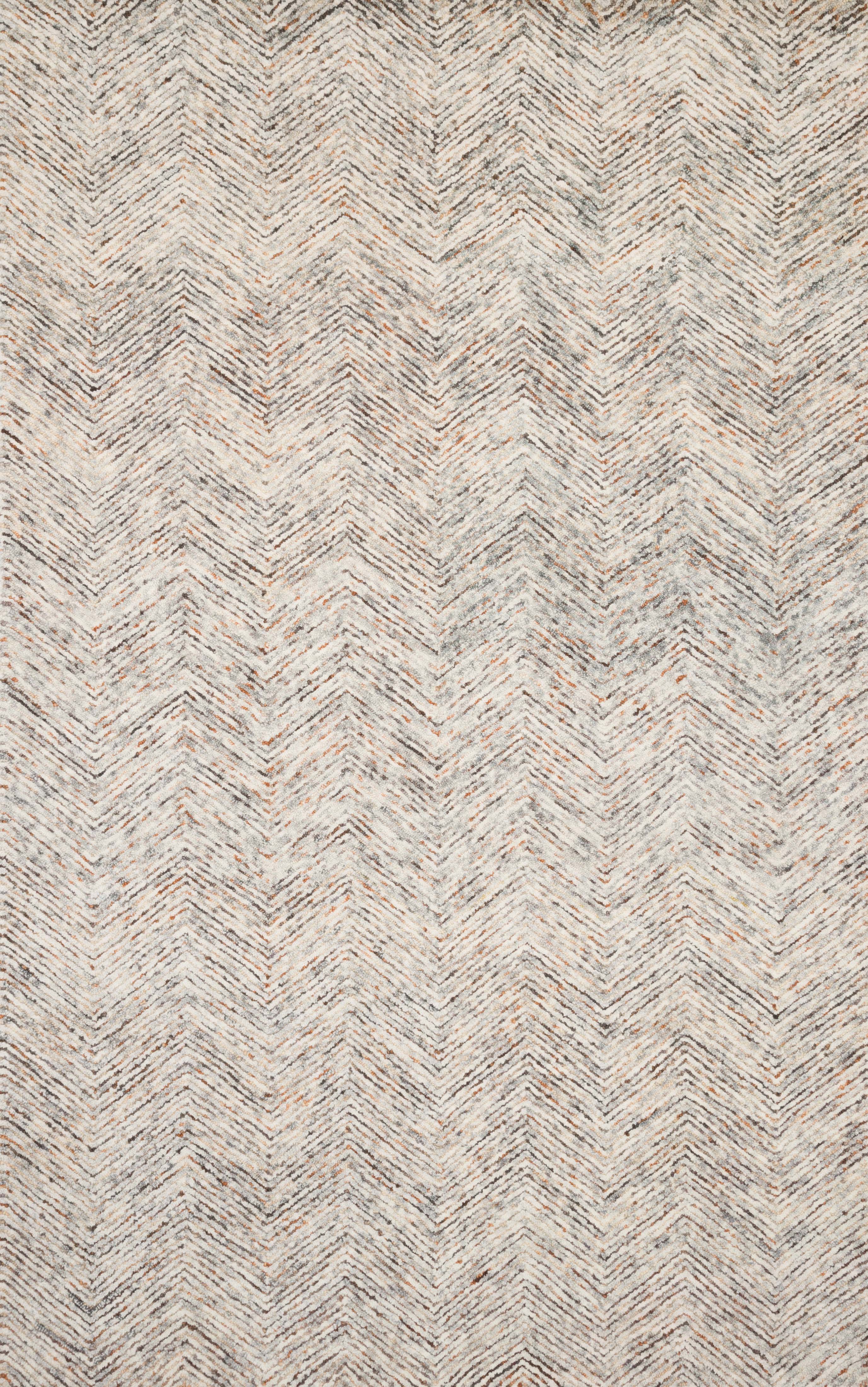 Loloi | Peregrine Collection | Lt Grey / Multi | PER-02