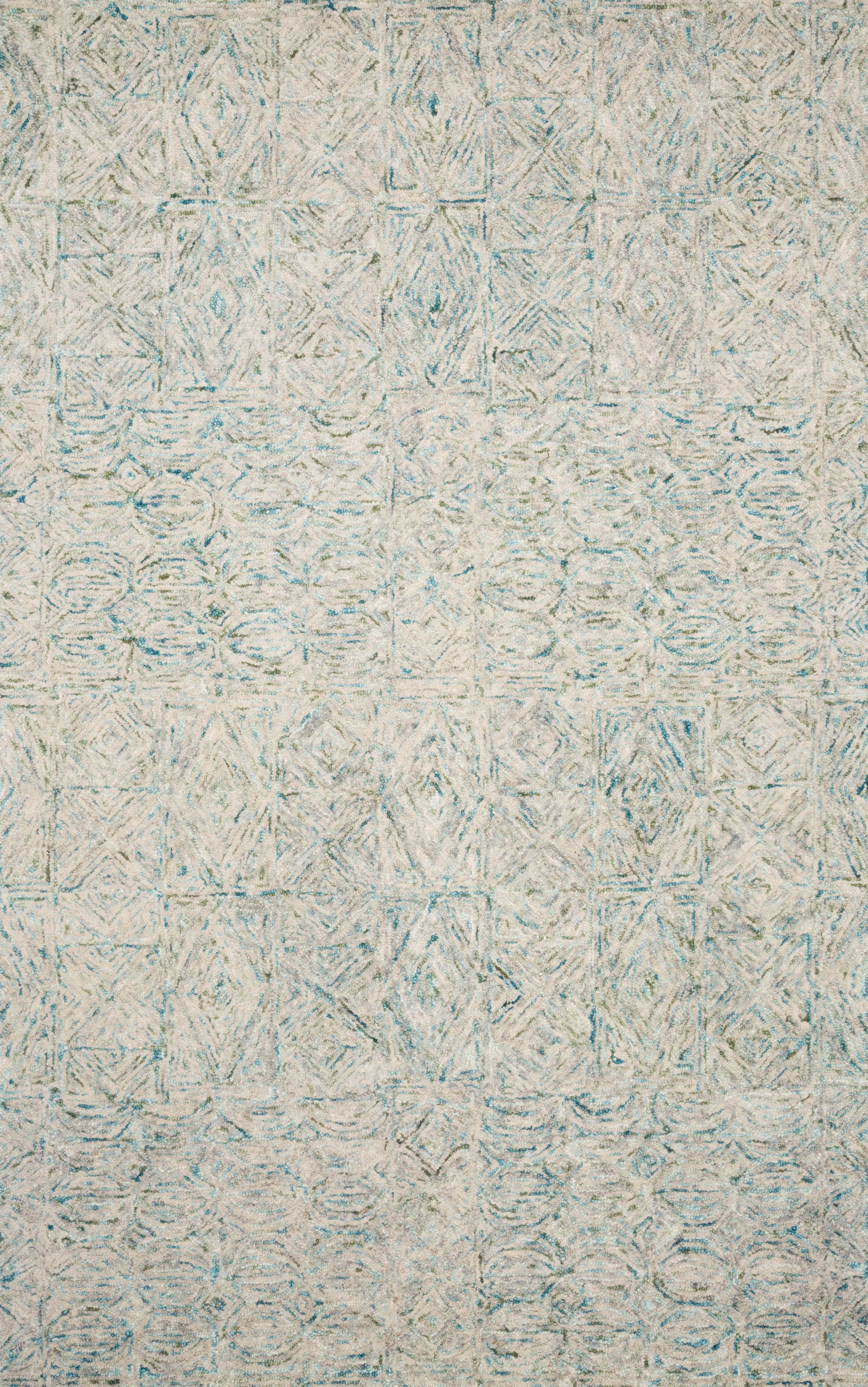 Loloi | Peregrine Collection | Aqua | PER-05