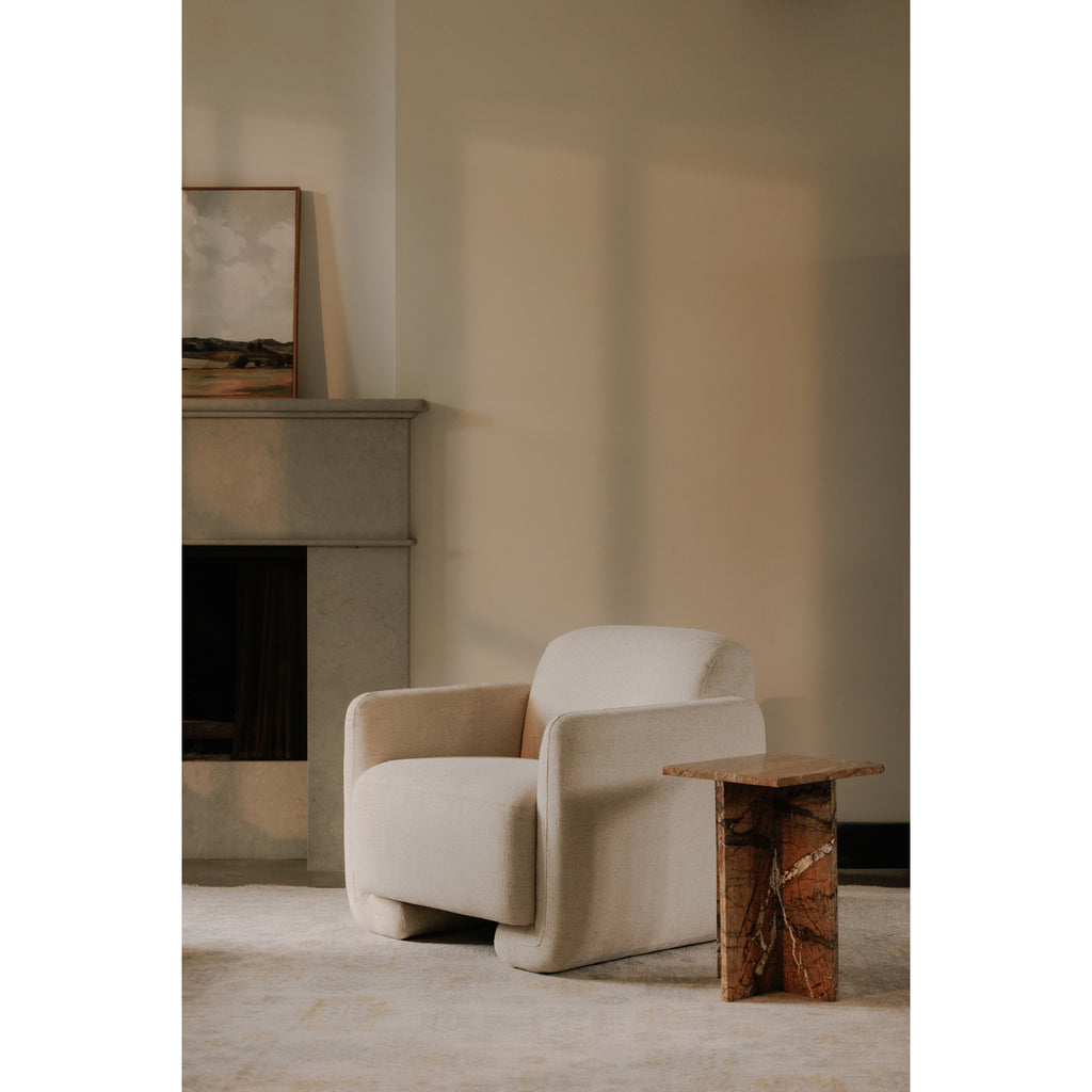 Blair Accent Table Golden Forest Marble