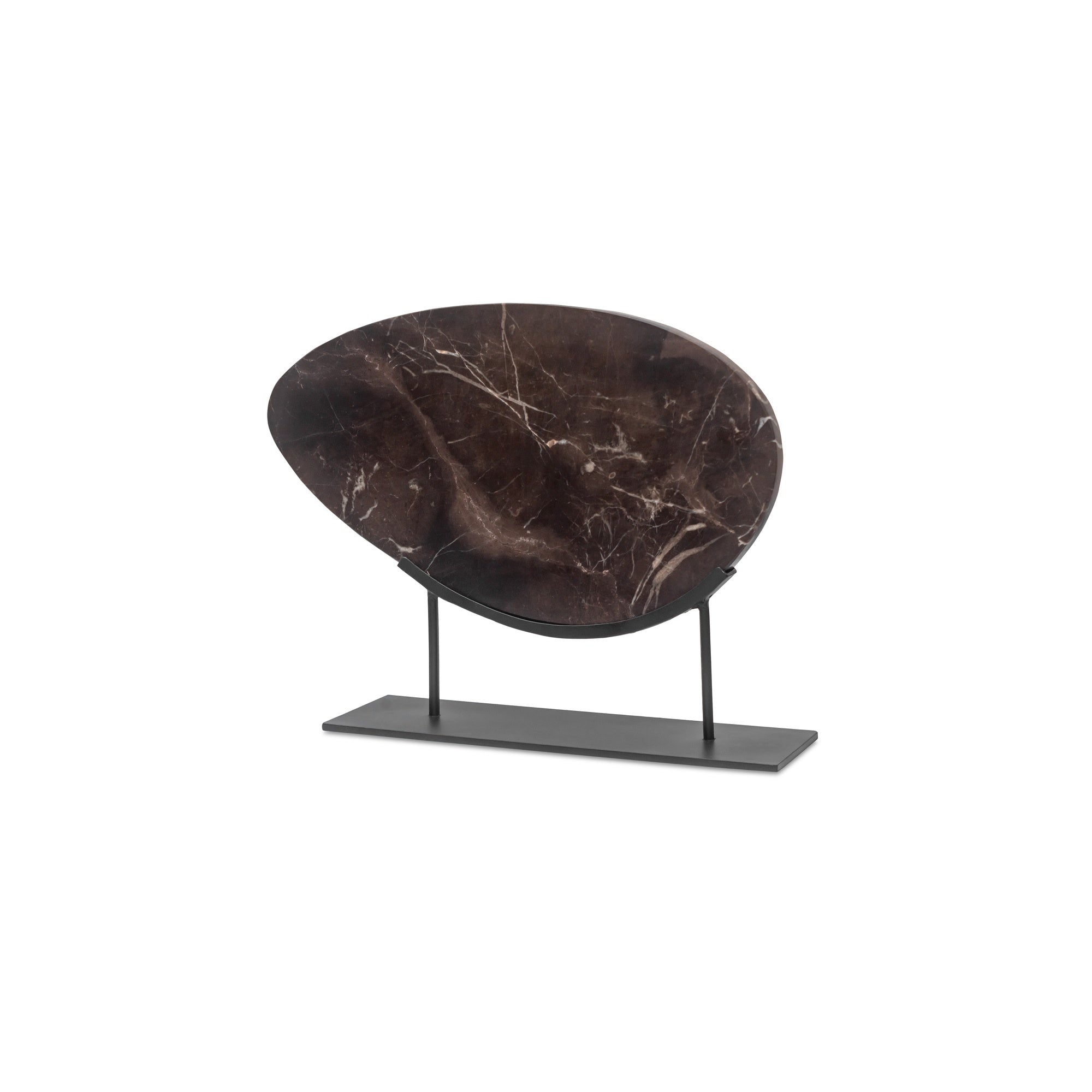Galen Sculpture Saint Laurent Brown Marble