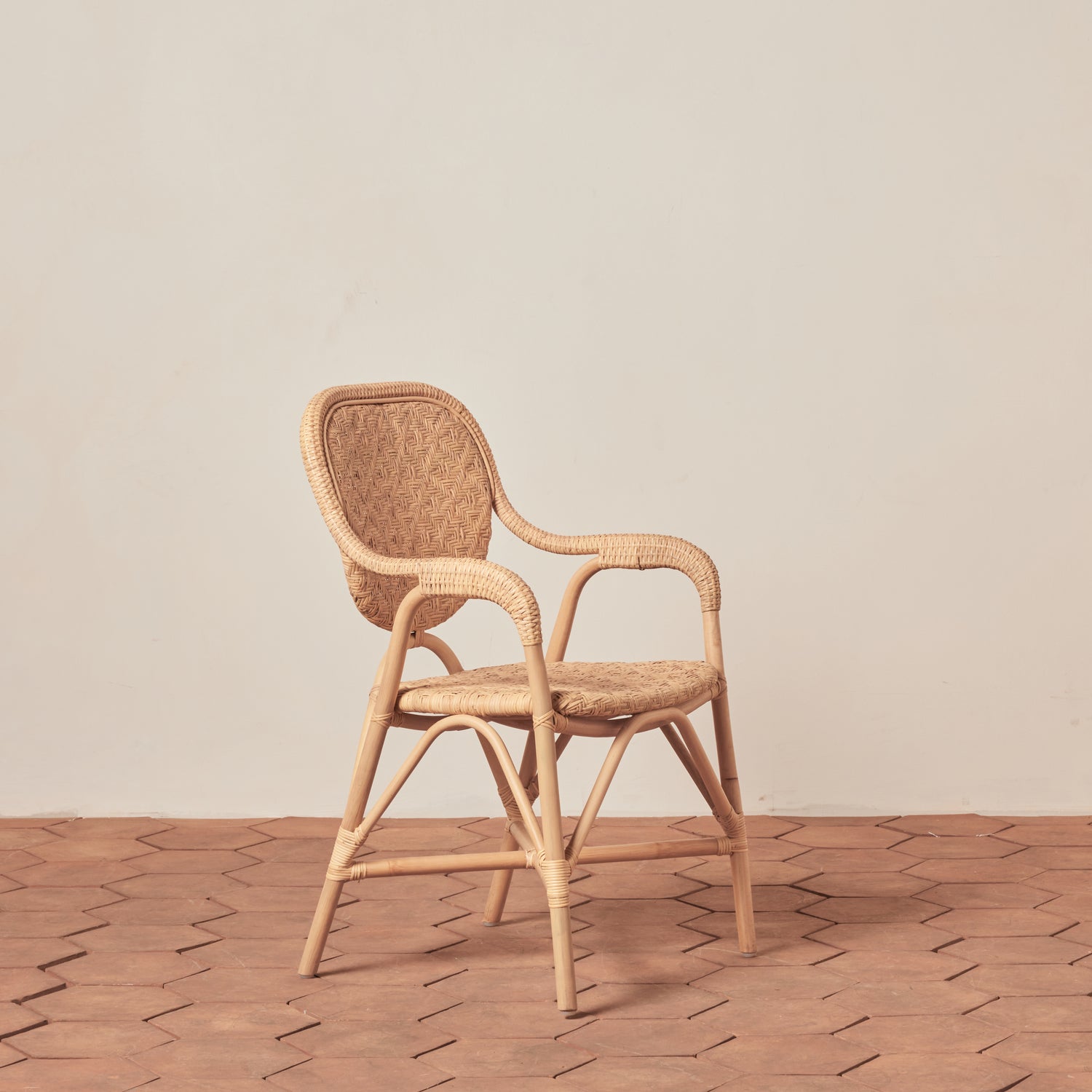 Portofino Arm Chair in Natural