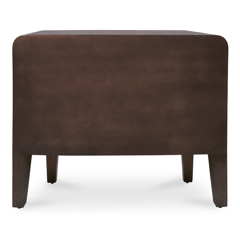 Iris Nightstand Distressed Black