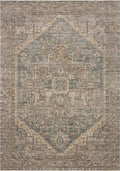 Loloi | Priscilla Collection | Blue / Bark | PRL-04