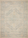 Loloi | Priya Collection | Bone / Bluestone | PRY-08