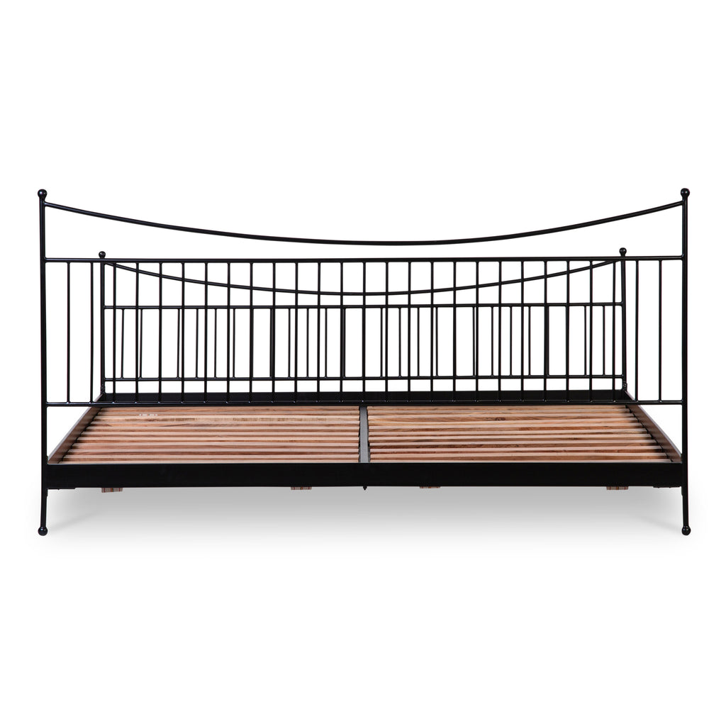 Monet Queen Bed Black