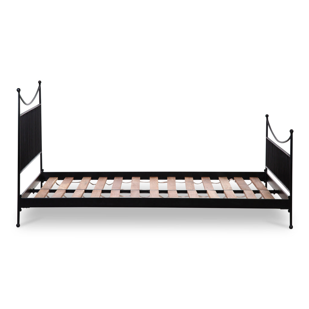 Monet Queen Bed Black