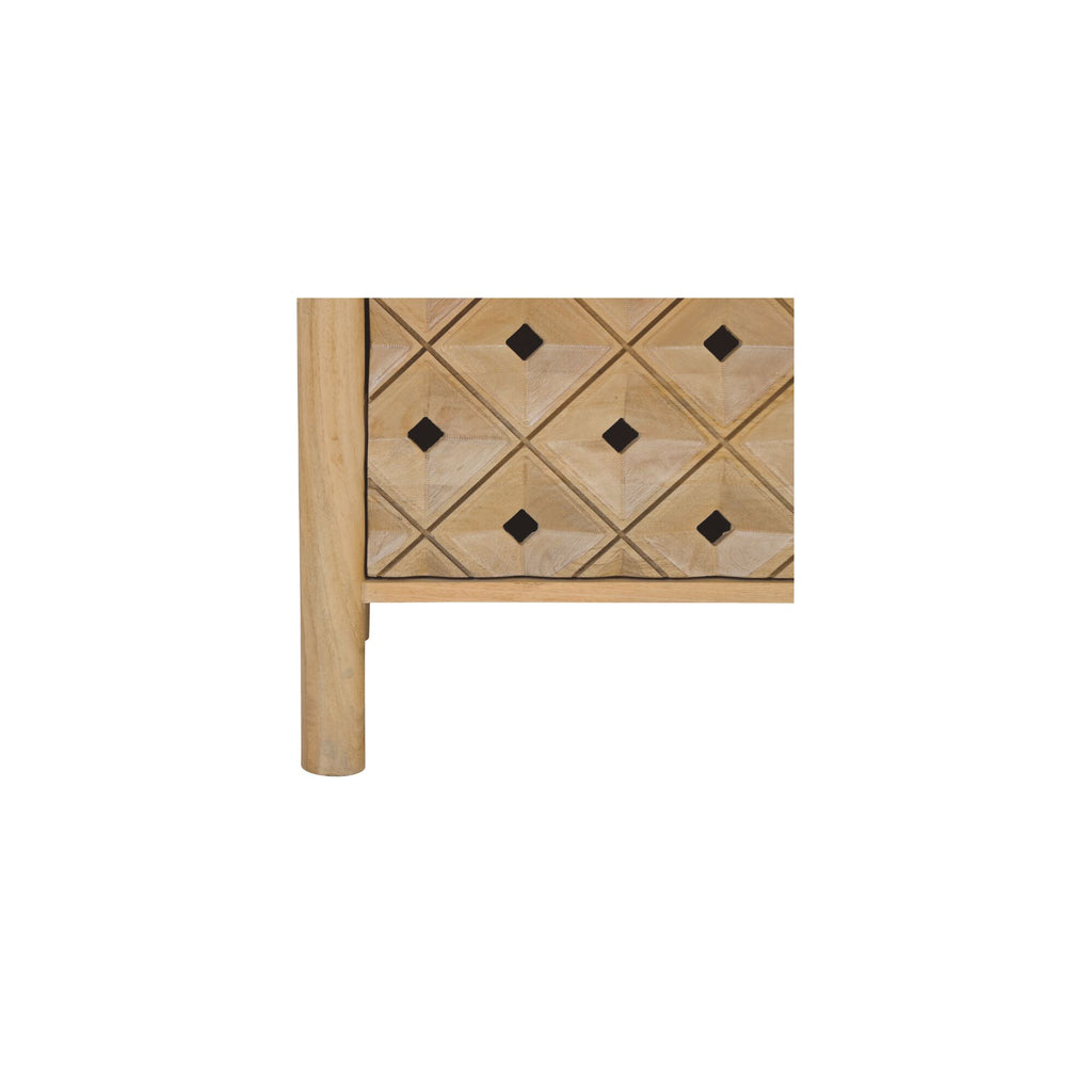 Fulton 6 Drawer Dresser Natural