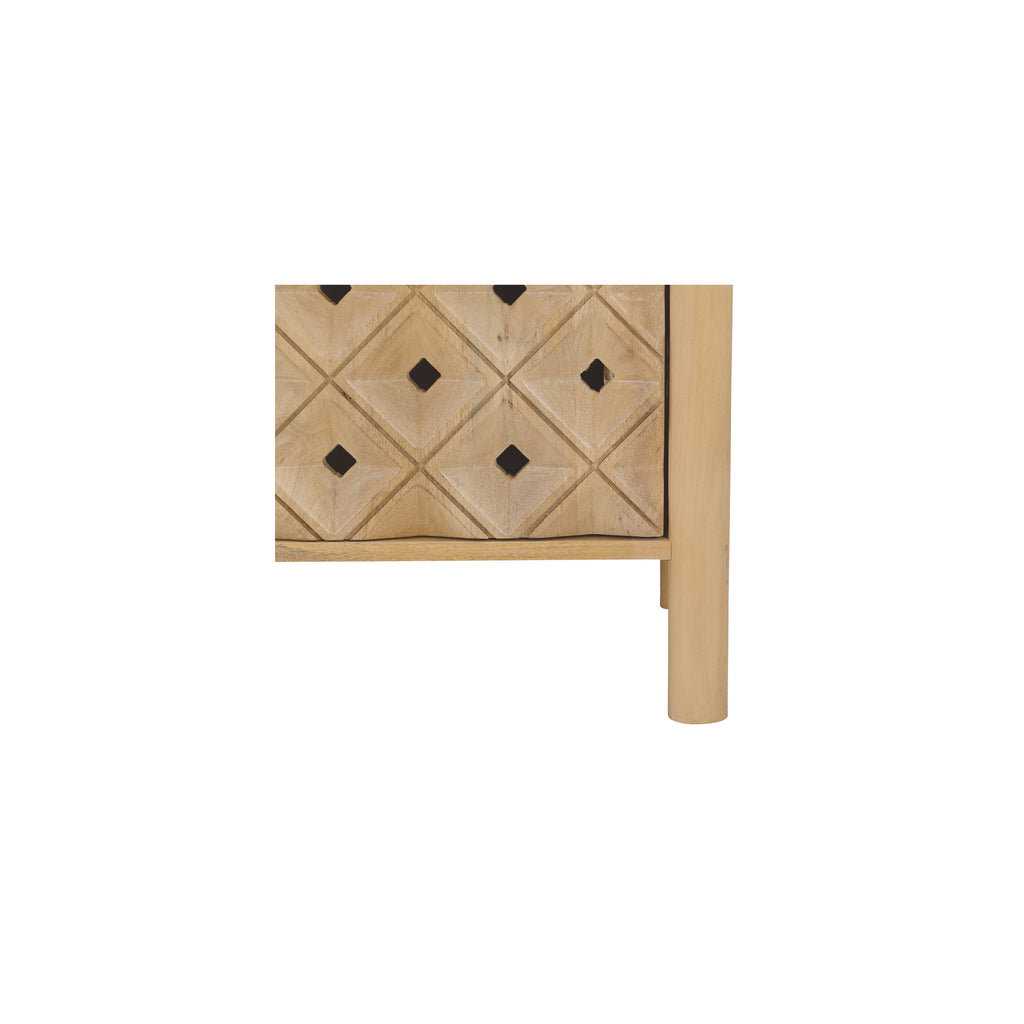 Fulton 4 Door Sideboard Natural