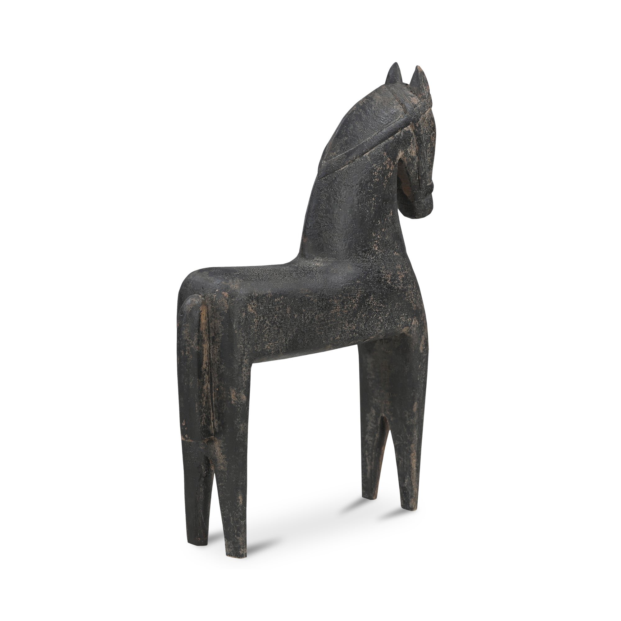 Gallant Wooden Sculpture Black
