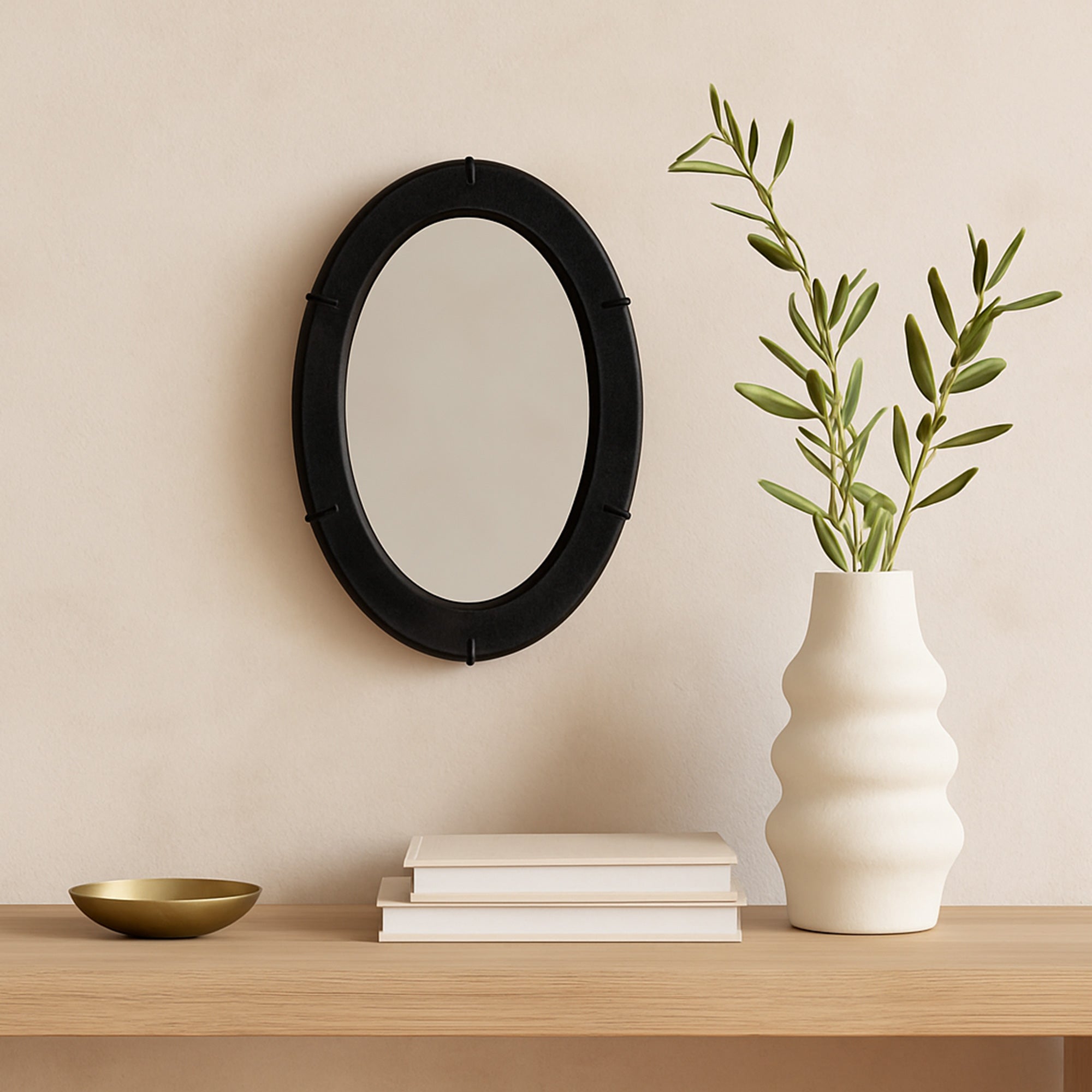 Antoni Mirror Black Small Black