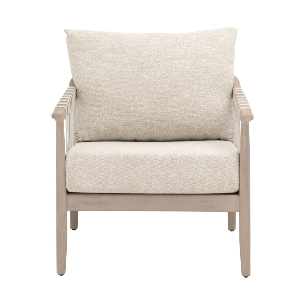 Pacific Outdoor Club Chair | Clear Washed Ever Teak