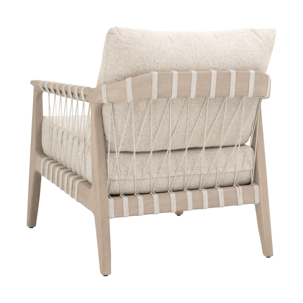 Pacific Outdoor Club Chair | Clear Washed Ever Teak