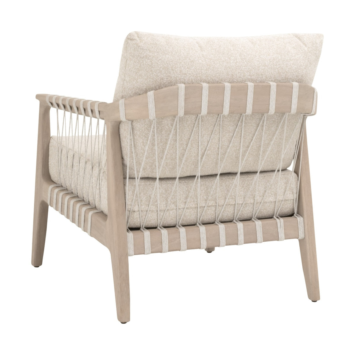 Pacific Outdoor Club Chair | Clear Washed Ever Teak