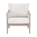 Pacific Outdoor Club Chair | Washed Ever Teak