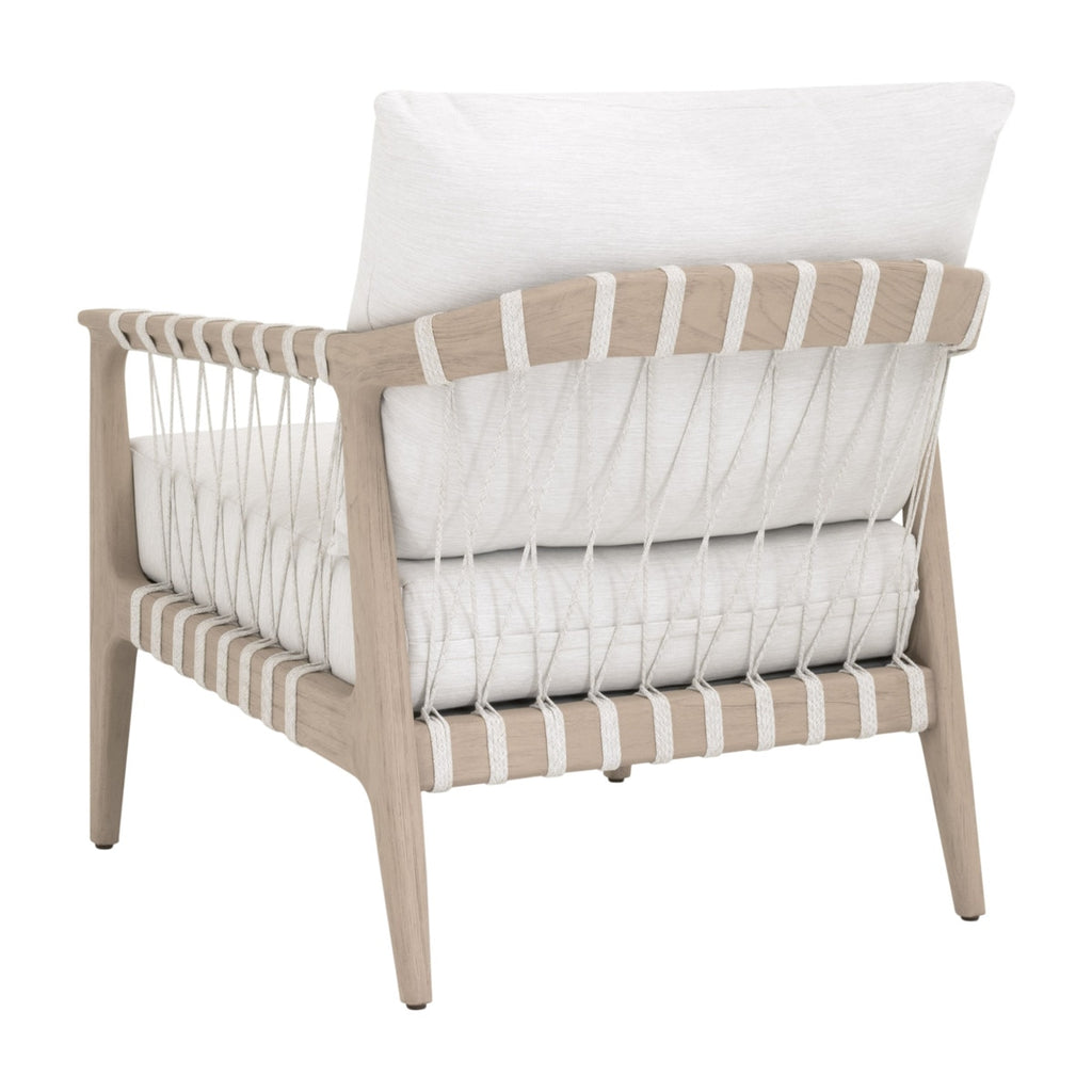 Pacific Outdoor Club Chair | Washed Ever Teak