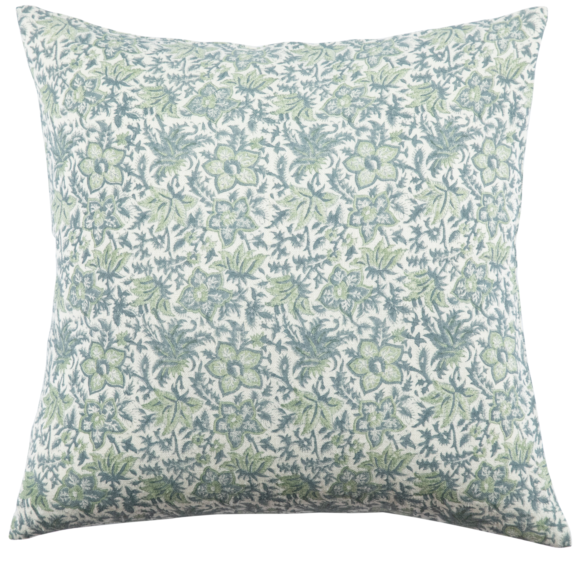 Palermo Seaweed on White Pillow