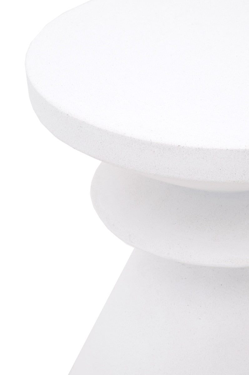 Pawn Accent Table | Ivory